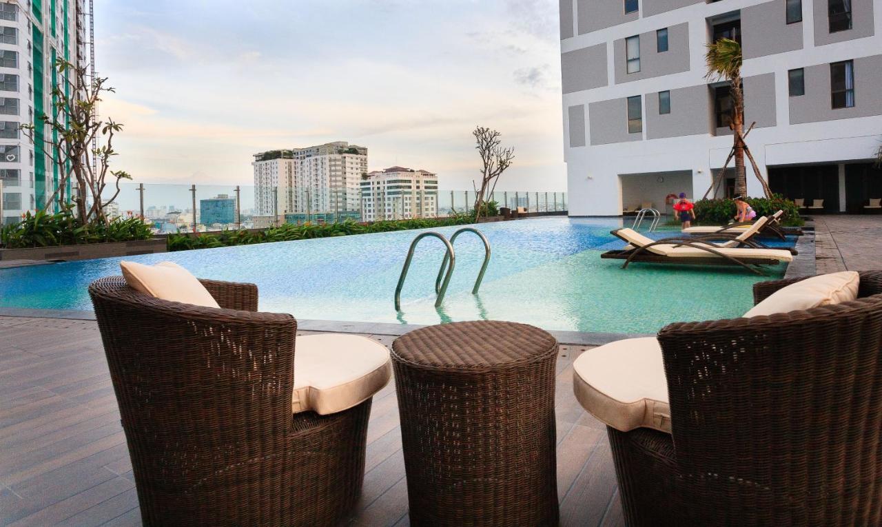 مدينة هوشي منه Homet Saigon Rivergate - Free Pool & Gym & Pickup Services المظهر الخارجي الصورة